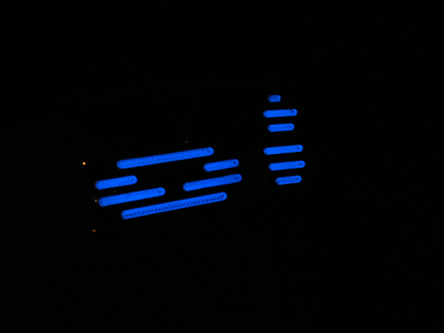 LED ＥＬ 発光 ブレーキ アクセル ペダル 取付け カスタム パーツ インテリア アメ車　大阪　ガレージアクト