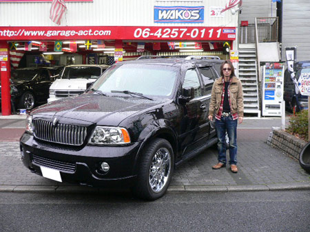 リンカーン ナビゲーター オークション代行　 納車式　アメ車　専門店　大阪　ガレージアクト