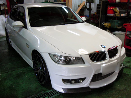 ＢＭＷ 325i 車検 点検 修理 部品 交換 アメ車 輸入車 専門店 大阪 ガレージアクト