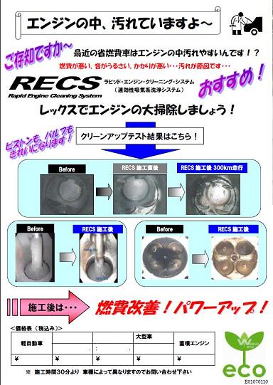 RECS　急速洗浄液