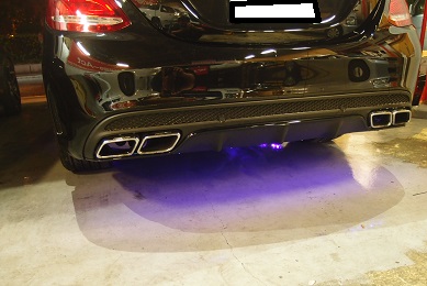 メルセデス　ベンツ　AMG　C E　LED　アンダー