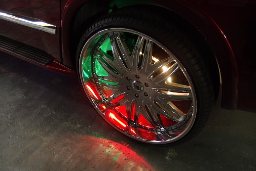 ホイール内部 発光RGB